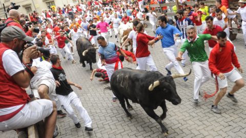 Letní španělské svátky II: Sanfermines, Tomatina